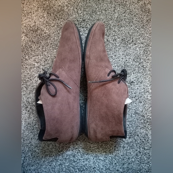 Camper Right Nina Lace up Suede Shoes sz 40 / 10 brown - Picture 2 of 8